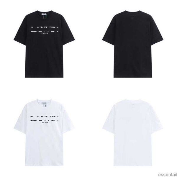 2023 lanvins designer men's t-shirts luxury embroidery letter short sleeve crewneck tees casual cotton tees sports t shirts women', White;black
2023 lanvins designer men's t-shirts luxury embroidery letter short sleeve crewneck tees casual cotton tees sports t shirts women', White;black