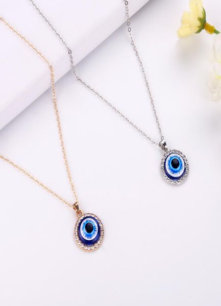 simple evil eye thin pendant women jewelry necklace turkish lucky fashion gold color choker chain round heart female friend gift4775019, Silver
simple evil eye thin pendant women jewelry necklace turkish lucky fashion gold color choker chain round heart female friend gift4775019, Silver