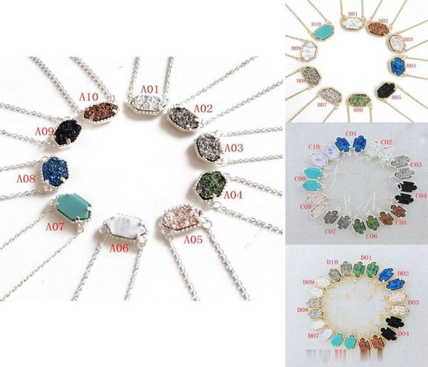 druzy necklaces dangle earring set for women geometric natural drusy stone pendant charm chains female fashion jewelry4211355, Silver
druzy necklaces dangle earring set for women geometric natural drusy stone pendant charm chains female fashion jewelry4211355, Silver