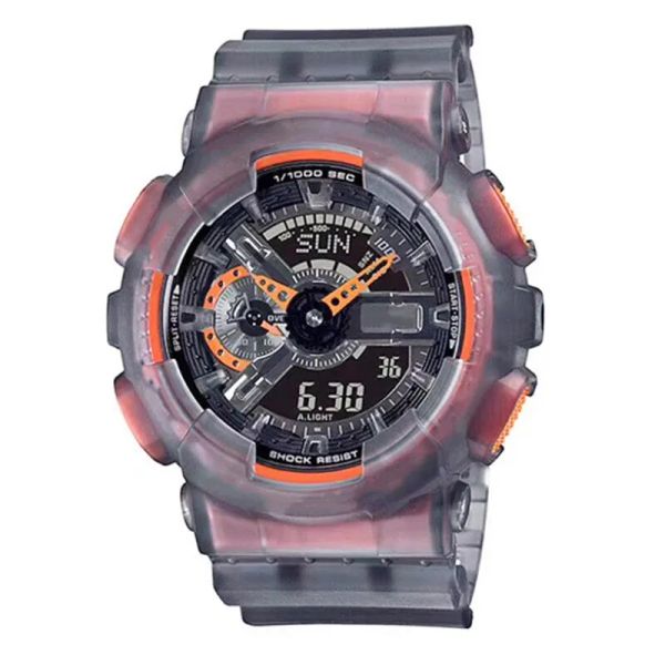original shock 110 watch quartz digital watch world time led auto hand raise light all hands operated ga oak series, Slivery;brown
original shock 110 watch quartz digital watch world time led auto hand raise light all hands operated ga oak series, Slivery;brown