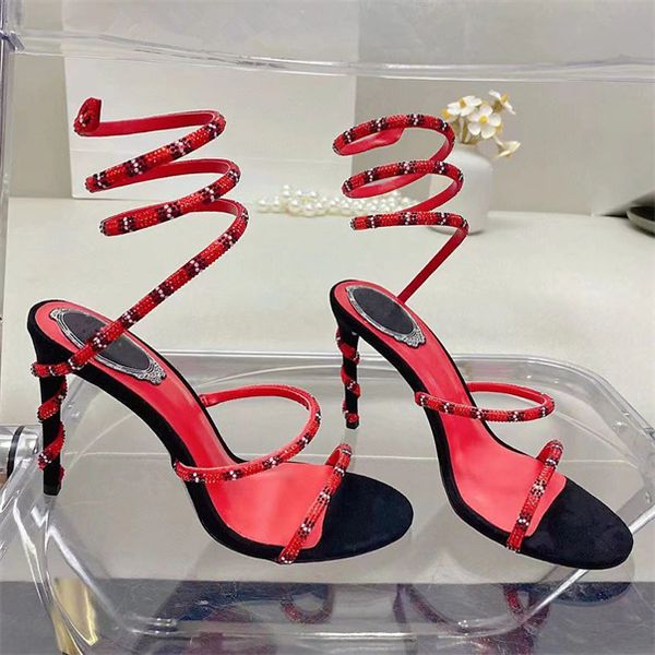 slide slipper shoes crystal chandelier high-heeled sandals women's fairy style luxury diamond serpentine wrapped roman high heels 10cm, Black
slide slipper shoes crystal chandelier high-heeled sandals women's fairy style luxury diamond serpentine wrapped roman high heels 10cm, Black