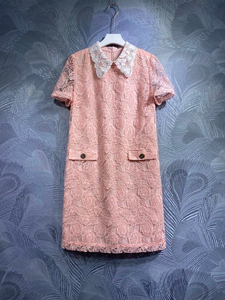 leiser dress 2023 spring and autumn contrast standing neck beaded dress fashion round neck short sleeve elegant dress monochrome designer st, Black
leiser dress 2023 spring and autumn contrast standing neck beaded dress fashion round neck short sleeve elegant dress monochrome designer st, Black