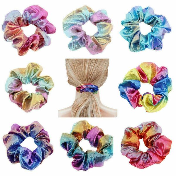 12 colors tie dye laser scrunchie women girls elastic hair rubber bands accessories women tie hair ring rope ponytail holder headd1275540, Slivery;white
12 colors tie dye laser scrunchie women girls elastic hair rubber bands accessories women tie hair ring rope ponytail holder headd1275540, Slivery;white