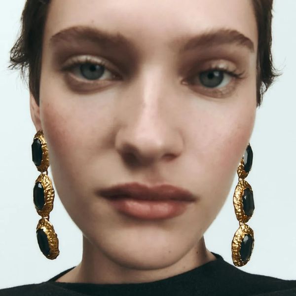 leading lady fancy 2023 you are the trend dangle drop earrings old fashion 18k electroplated gold new stylish no change color gem brand luxu, Silver
leading lady fancy 2023 you are the trend dangle drop earrings old fashion 18k electroplated gold new stylish no change color gem brand luxu, Silver