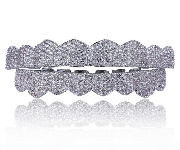micro pave cubic zirconia silver gold color teeth grills hiphop rocker halloween iced out caps ottom fang grills set bling te4072619, Black
micro pave cubic zirconia silver gold color teeth grills hiphop rocker halloween iced out caps ottom fang grills set bling te4072619, Black