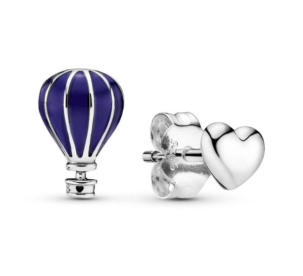 women luxury fashion jewelry designer authentic 925 sterling silver blue enamel air balloon heart stud earrings with charmes5667357, Golden;silver
women luxury fashion jewelry designer authentic 925 sterling silver blue enamel air balloon heart stud earrings with charmes5667357, Golden;silver