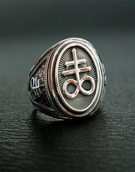 gothic mens 316l stainless steel cross ring seal of satan signet rings men male bijoux punk biker fashion jewelry gifts3711471, Silver
gothic mens 316l stainless steel cross ring seal of satan signet rings men male bijoux punk biker fashion jewelry gifts3711471, Silver