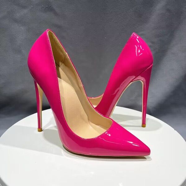 bright color patent leather high heels women pumps party dress shoes slip on 10cm high heels female shoes size 33-45, Black
bright color patent leather high heels women pumps party dress shoes slip on 10cm high heels female shoes size 33-45, Black