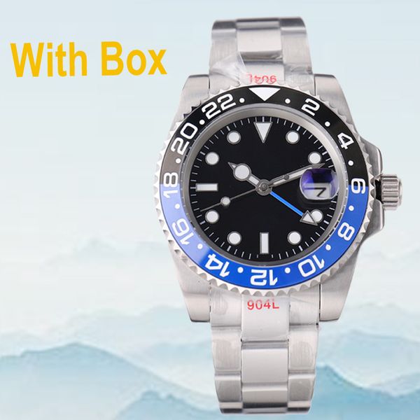 2023 business men's watch automatic mechanical ceramic case 40mm stainless steel sliding button sapphire luminous classic watch waterpr, Slivery;brown
2023 business men's watch automatic mechanical ceramic case 40mm stainless steel sliding button sapphire luminous classic watch waterpr, Slivery;brown