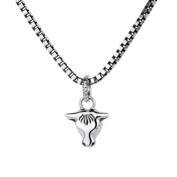 2023 gujia 925 sterling silver classic ox head couple necklace carving temperament trendy g family collar chain gift
2023 gujia 925 sterling silver classic ox head couple necklace carving temperament trendy g family collar chain gift