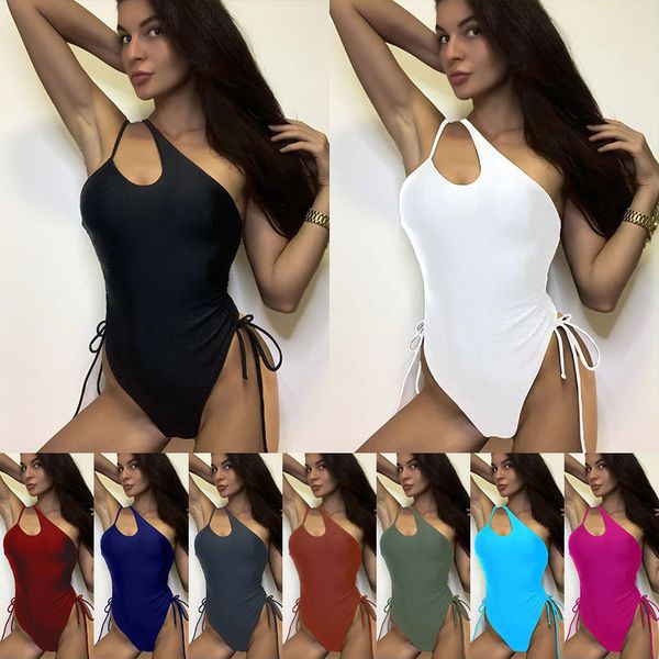 solid color swim wear for women 2023 vintage beachwear backless bathing suit lady one shoulder water sports bikini set
solid color swim wear for women 2023 vintage beachwear backless bathing suit lady one shoulder water sports bikini set