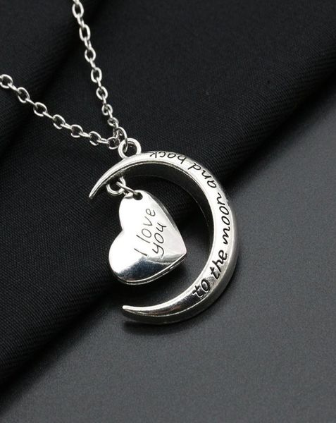 2017 i love you to the moon and back necklace heartshaped moon 20pcslot lobster clasp pendant necklaces with opp packaging1602714, Silver
2017 i love you to the moon and back necklace heartshaped moon 20pcslot lobster clasp pendant necklaces with opp packaging1602714, Silver