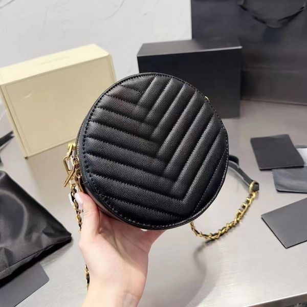 highquality ladies fashion shoulder bag classic hat box soft handbag pancake bun designer zipper chain bag
highquality ladies fashion shoulder bag classic hat box soft handbag pancake bun designer zipper chain bag