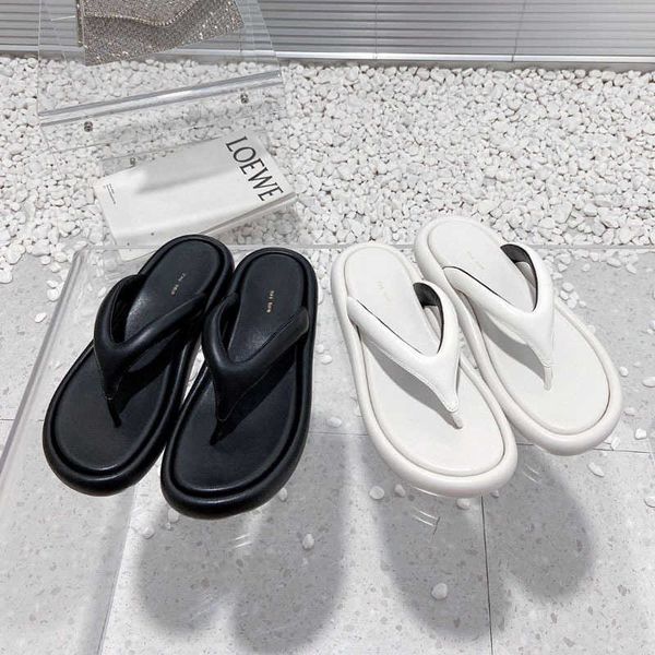 the row the clip foot slippers row person slippers women's 2023 summer new bread thick sole simple leather clip toe sandal, Black
the row the clip foot slippers row person slippers women's 2023 summer new bread thick sole simple leather clip toe sandal, Black
