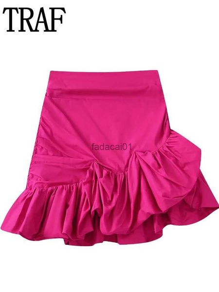 traf 2022 women's skirt high waist mini skirt sets women summer pleated fluffy ruffle skirt woman fashion tight short skirts l230621, Black
traf 2022 women's skirt high waist mini skirt sets women summer pleated fluffy ruffle skirt woman fashion tight short skirts l230621, Black