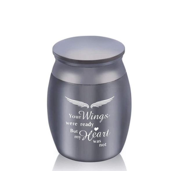 small keepsake urns for human ashes mini cremation urn ashes keepsake memorial ashes holder your wings were ready 30 x 40mm2872561, Silver
small keepsake urns for human ashes mini cremation urn ashes keepsake memorial ashes holder your wings were ready 30 x 40mm2872561, Silver
