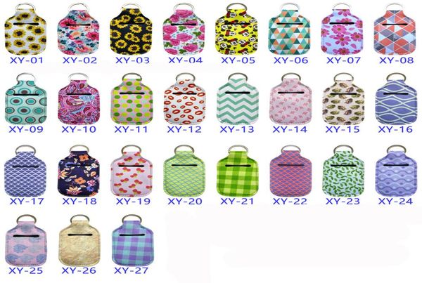 159 styles hand sanitizer bottle holder 30ml travel size portable neoprene cover with keychain printing hand soap bottle bag z14317500463, Red;brown
159 styles hand sanitizer bottle holder 30ml travel size portable neoprene cover with keychain printing hand soap bottle bag z14317500463, Red;brown