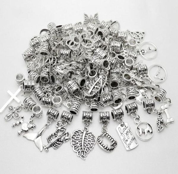 100pcs/lot alloymixed vintage charms pendant big hole beads fit charms bracelets necklace diy jewelry making7927332, Bronze;silver
100pcs/lot alloymixed vintage charms pendant big hole beads fit charms bracelets necklace diy jewelry making7927332, Bronze;silver