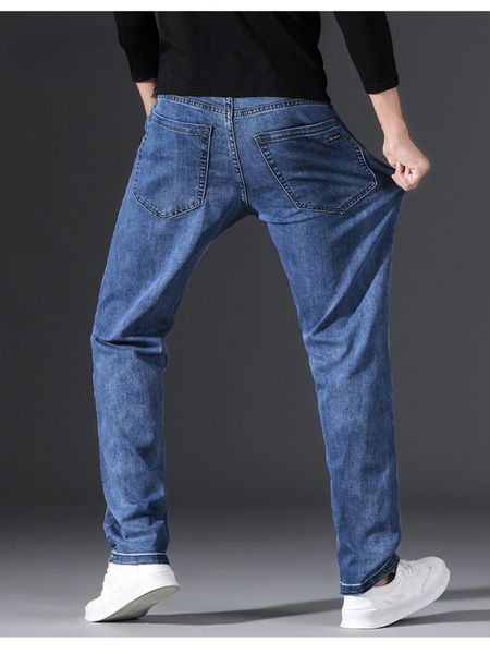men's jeans spring summer men's black brand classic fashion casual streetwear loose denim trousers male autumn thin pants 230625, Blue
men's jeans spring summer men's black brand classic fashion casual streetwear loose denim trousers male autumn thin pants 230625, Blue