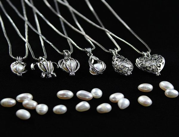 whole love wish pearl cages locket necklace hollow out oyster pearl pendant necklace freshwater pearl shark mermaid jewelry9649562, Silver
whole love wish pearl cages locket necklace hollow out oyster pearl pendant necklace freshwater pearl shark mermaid jewelry9649562, Silver