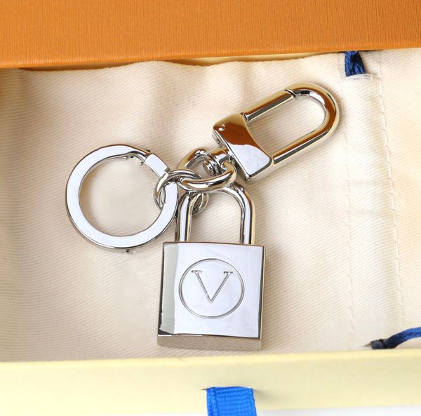 new luxury designer lock keychain latest style gradient color keychains colorful bag pendant car key chain letter accessories supply, Silver
new luxury designer lock keychain latest style gradient color keychains colorful bag pendant car key chain letter accessories supply, Silver