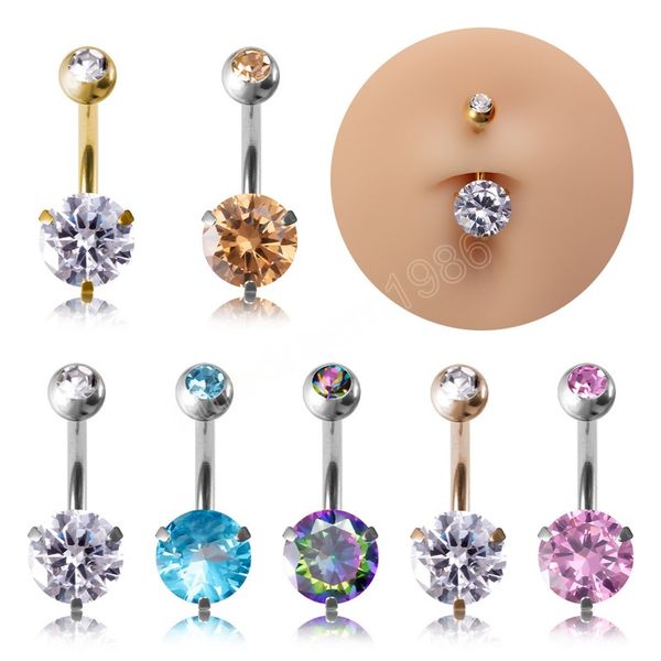 zircon round belly button ring navel piercing stainless steel barbell dangling ombligo bar for women girls body jewelry, Silver
zircon round belly button ring navel piercing stainless steel barbell dangling ombligo bar for women girls body jewelry, Silver