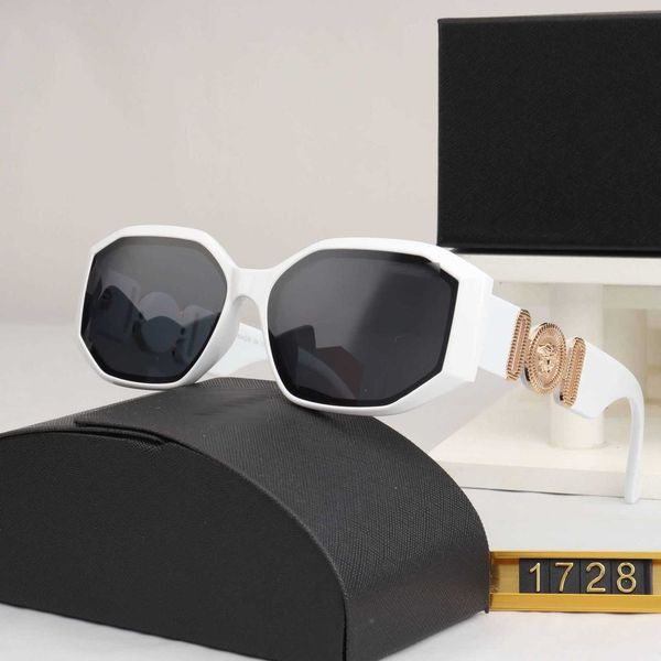 women men sunglasses luxury designer fashion new head hd polygonal ins style with original box, White;black
women men sunglasses luxury designer fashion new head hd polygonal ins style with original box, White;black