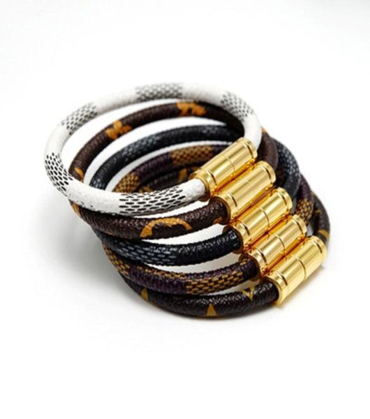 brand leather bracelets bangles for women men 19cm 316l stainless steel designer statement bracelet pulseiras jewelry accessories 2036984, Golden;silver
brand leather bracelets bangles for women men 19cm 316l stainless steel designer statement bracelet pulseiras jewelry accessories 2036984, Golden;silver