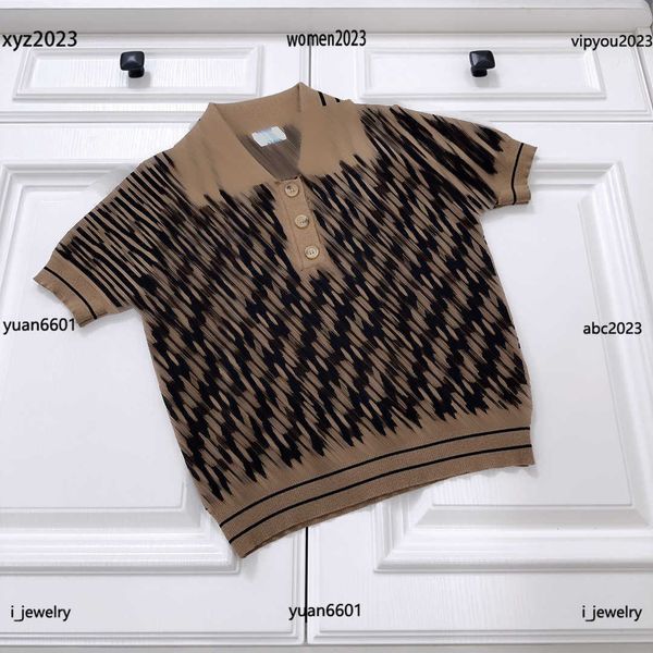 2023 designer baby clothes kids pullover fashion polo short sleeves sweater letter printing child knitted t-shirt #multiple product, Blue
2023 designer baby clothes kids pullover fashion polo short sleeves sweater letter printing child knitted t-shirt #multiple product, Blue