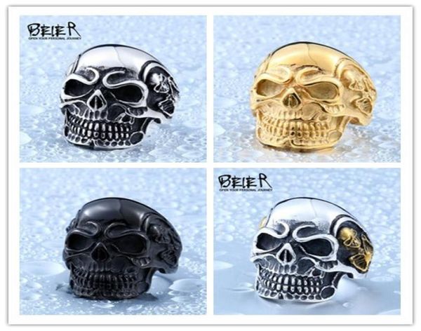 new hip hop punk fashion sekeleton ring stainless steel rings for man big tripple skull ring punk biker jewelry 713size8901095, Golden;silver
new hip hop punk fashion sekeleton ring stainless steel rings for man big tripple skull ring punk biker jewelry 713size8901095, Golden;silver
