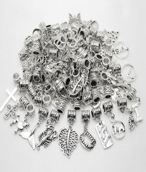100pcs/lot alloymixed vintage charms pendant big hole beads fit charms bracelets necklace diy jewelry making7028413, Bronze;silver
100pcs/lot alloymixed vintage charms pendant big hole beads fit charms bracelets necklace diy jewelry making7028413, Bronze;silver