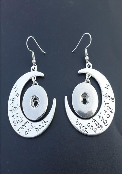 i love you to the moon and back dangle earrings noosa chunks metal ginger 18mm snap buttons socket earrings women jewelry friendsh2102387, Silver
i love you to the moon and back dangle earrings noosa chunks metal ginger 18mm snap buttons socket earrings women jewelry friendsh2102387, Silver