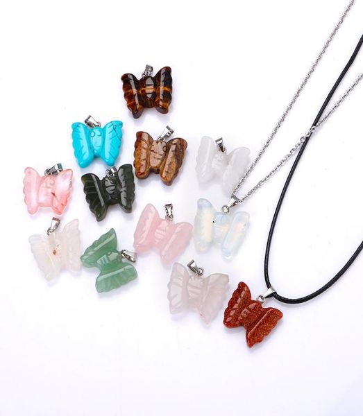 natural crystal rose quartz stone pendant butterfly shape necklace chakra healing jewelry for women men3556164, Silver
natural crystal rose quartz stone pendant butterfly shape necklace chakra healing jewelry for women men3556164, Silver