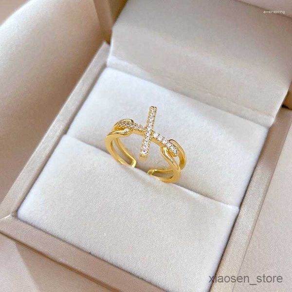 wedding rings rings rings classic wedding for women fashion tone shape cross dazzling crystal ring gold color female engagement jewelry r230, Slivery;golden
wedding rings rings rings classic wedding for women fashion tone shape cross dazzling crystal ring gold color female engagement jewelry r230, Slivery;golden