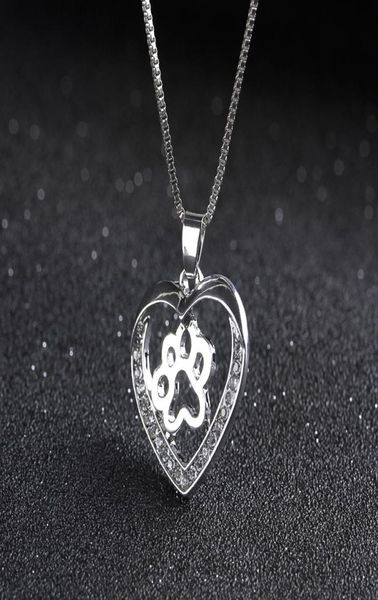 pretty pet dog paw love heart pendant silver color choker necklaces for women jewelry heart necklace9041500
pretty pet dog paw love heart pendant silver color choker necklaces for women jewelry heart necklace9041500