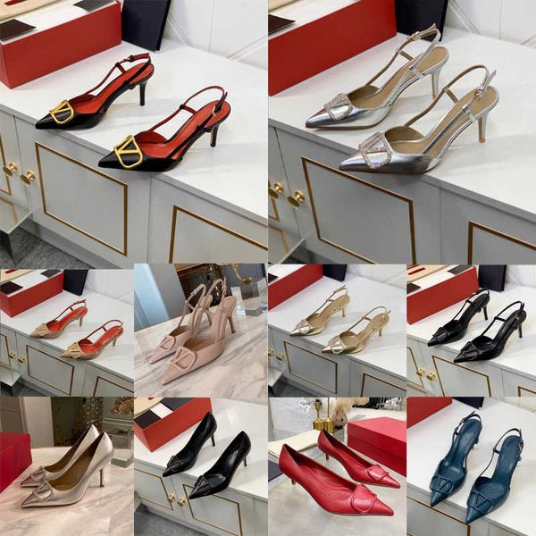 women sandals designer high heels metal buckle shoes women slingback pumps pointed toe stiletto evening party, Black
women sandals designer high heels metal buckle shoes women slingback pumps pointed toe stiletto evening party, Black