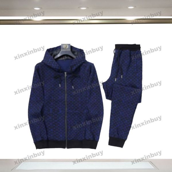 xinxinbuy men designer coat jacket paris knitted jacquard letter sets cotton tracksuit long sleeve women blue m-3xl, Black;brown
xinxinbuy men designer coat jacket paris knitted jacquard letter sets cotton tracksuit long sleeve women blue m-3xl, Black;brown