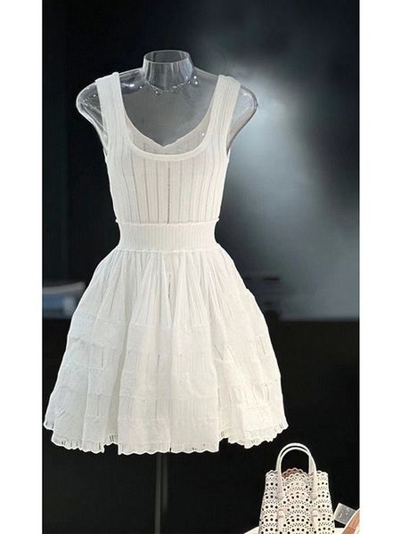 basic casual dresses icmiyako elegant high waist short women summer french style design sense niche sleeveless vest stitching white dress ca, Black;gray
basic casual dresses icmiyako elegant high waist short women summer french style design sense niche sleeveless vest stitching white dress ca, Black;gray
