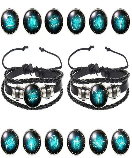 new korean 12 constellations leather bracelet fashion creative zodiac bracelet 1583297, Golden;silver
new korean 12 constellations leather bracelet fashion creative zodiac bracelet 1583297, Golden;silver