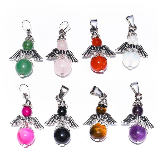 fashion natural crystal stone wing pendant for women girls colorful crystal gourd geometric leather rope necklace, Bronze;silver
fashion natural crystal stone wing pendant for women girls colorful crystal gourd geometric leather rope necklace, Bronze;silver