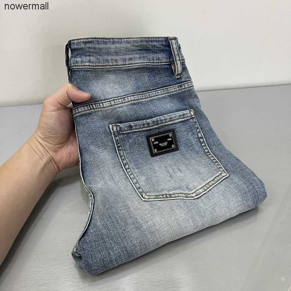 slacks dg trousers d jeans thin section dolcly graffiti letters denim gabbanaly hardware badge holes g 23ss designer pants fashion men women, Blue
slacks dg trousers d jeans thin section dolcly graffiti letters denim gabbanaly hardware badge holes g 23ss designer pants fashion men women, Blue