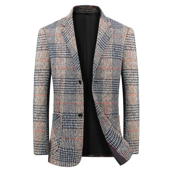 men's casual shirts 2023 business suit coat spring and autumn fashion plaid 230625, White;black
men's casual shirts 2023 business suit coat spring and autumn fashion plaid 230625, White;black