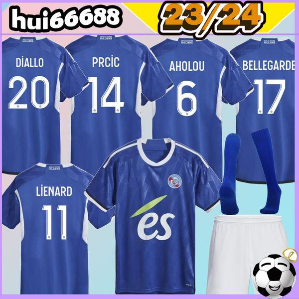 23/24 rc strasbourg alsace soccer jerseys delaine perrin aholou diallo bellegarde gameiro mothiba diarra djiku sanson lienard2023 2024 home, Black;yellow
23/24 rc strasbourg alsace soccer jerseys delaine perrin aholou diallo bellegarde gameiro mothiba diarra djiku sanson lienard2023 2024 home, Black;yellow