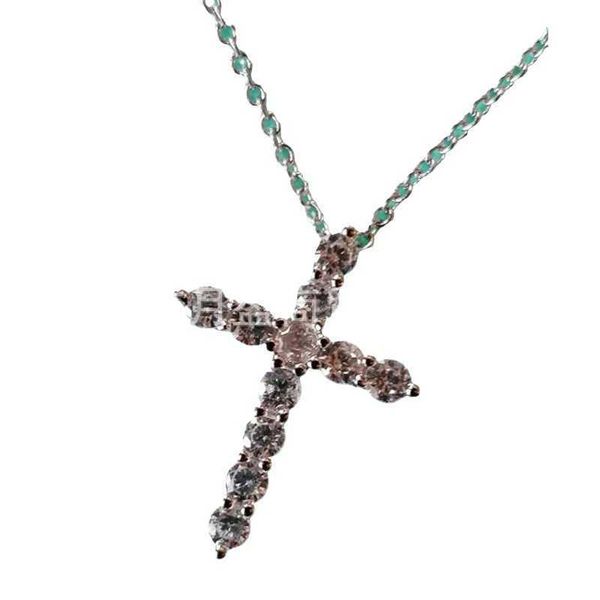high version tiffay cross necklace women's sterling silver 925 light luxury set with diamonds advanced and versatile simple gold collar, Golden;silver
high version tiffay cross necklace women's sterling silver 925 light luxury set with diamonds advanced and versatile simple gold collar, Golden;silver