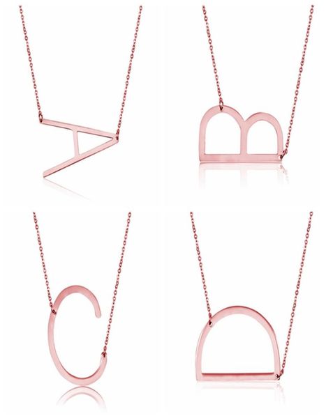 letter pendant alphabet intitial rose gold stainless steel necklaces choker character necklace women fashion jewelry whole1656034, Silver
letter pendant alphabet intitial rose gold stainless steel necklaces choker character necklace women fashion jewelry whole1656034, Silver
