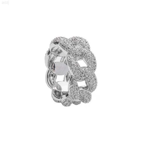 wholesale trendy new design infinite shape s925 never fade plated solid gold cuban band rings, Silver
wholesale trendy new design infinite shape s925 never fade plated solid gold cuban band rings, Silver