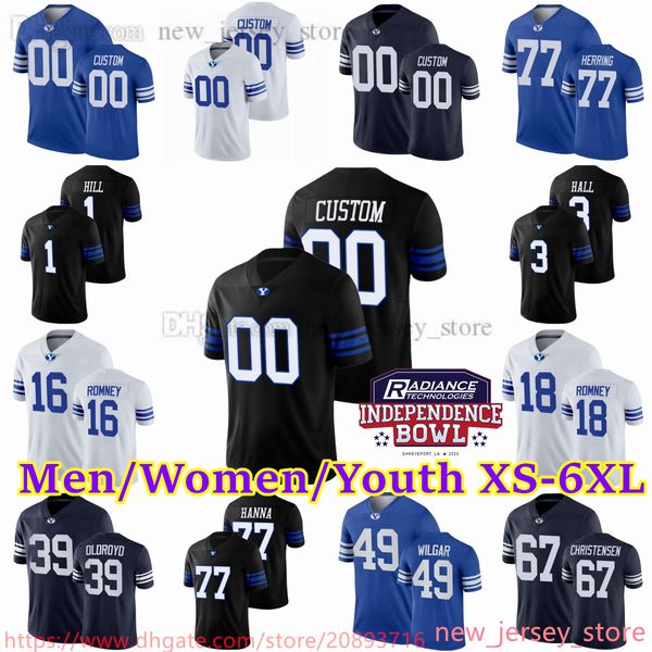 custom xs-6xl ncaa byu cougars football stitched jerseys 56 clark barrington 53 isaiah kaufusi 39 jake oldroyd 33 ben bywater 66 james empey, Black
custom xs-6xl ncaa byu cougars football stitched jerseys 56 clark barrington 53 isaiah kaufusi 39 jake oldroyd 33 ben bywater 66 james empey, Black