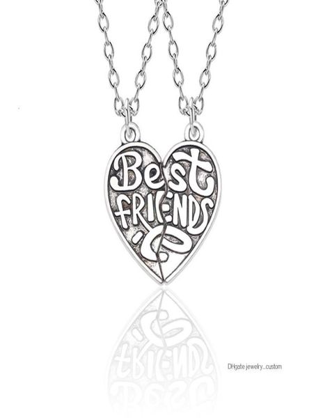 2019new friend necklace 2 piece retro silver puzzle love pendant necklace bff friendship jewelry gift female male colar1710200
2019new friend necklace 2 piece retro silver puzzle love pendant necklace bff friendship jewelry gift female male colar1710200