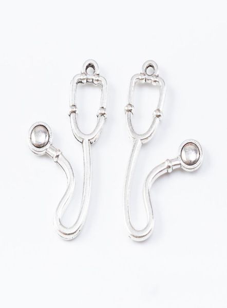 50pcs 2816mm vintage silver antique medical item stethoscope charms pendants for bracelet necklace earring jewelry making6140631, Bronze;silver
50pcs 2816mm vintage silver antique medical item stethoscope charms pendants for bracelet necklace earring jewelry making6140631, Bronze;silver