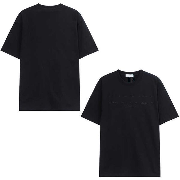 2023 designer t shirts lanvins men's womens short sleeve tees summer cotton luxury casual loose crew neck t-shirt high street fashion 9, White;black
2023 designer t shirts lanvins men's womens short sleeve tees summer cotton luxury casual loose crew neck t-shirt high street fashion 9, White;black